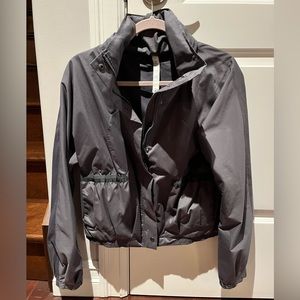 Vintage Lululemon Dark Grey Jacket Womens Size 8